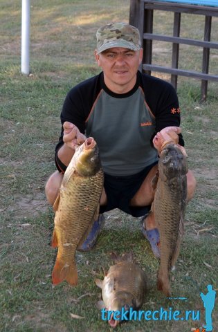 рыбалка в сентябре 2019 года, база Трехречье