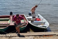 Отличная рыбалка с лодки на Ахтубе