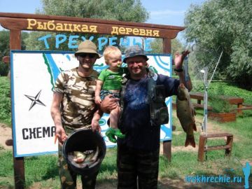 Поплавочная рыбалка на рыболовной базе Трехречье (Ахтуба, Нижняя Волга)