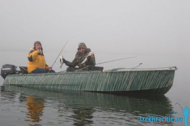 Рыбалка на Ахтубе в марте