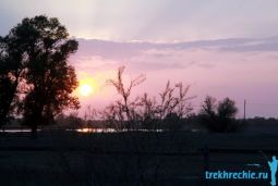 Закат на Ахтубе, Трехречье